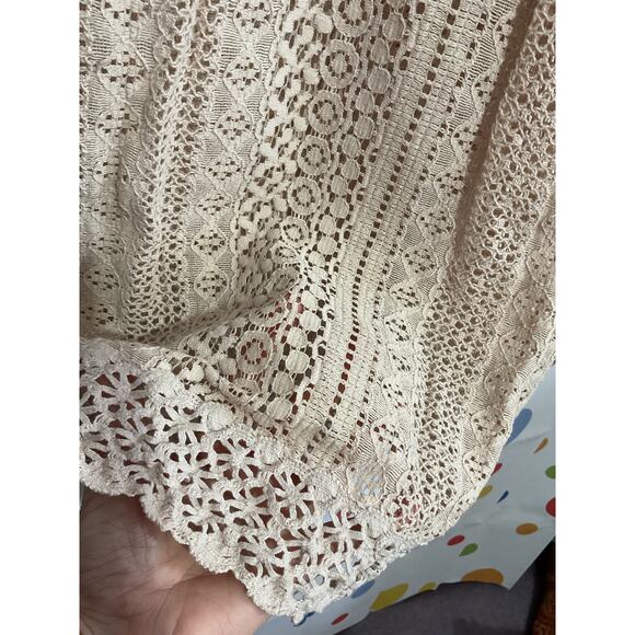 New Directions Lacy Semi Sheer Dress Size 10 - Picture 5 of 13